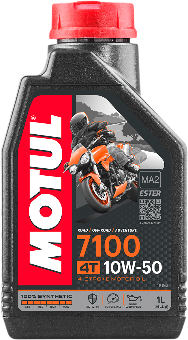 MOTUL 7100 4T Synthetic Oil - 10W-50 - 1L 104097