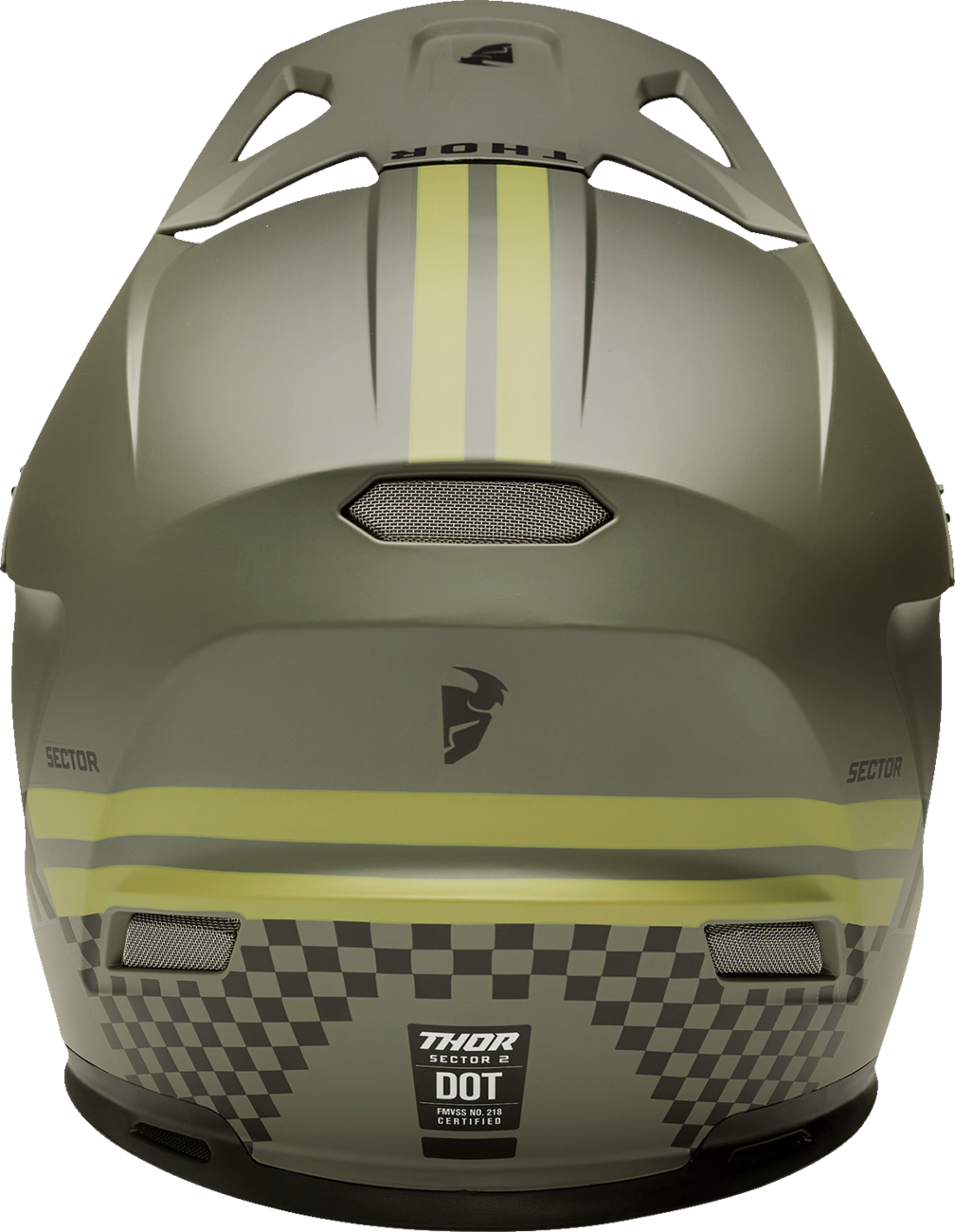 THOR Sector 2 Helmet - Combat - Army/Black - Small 0110-8146