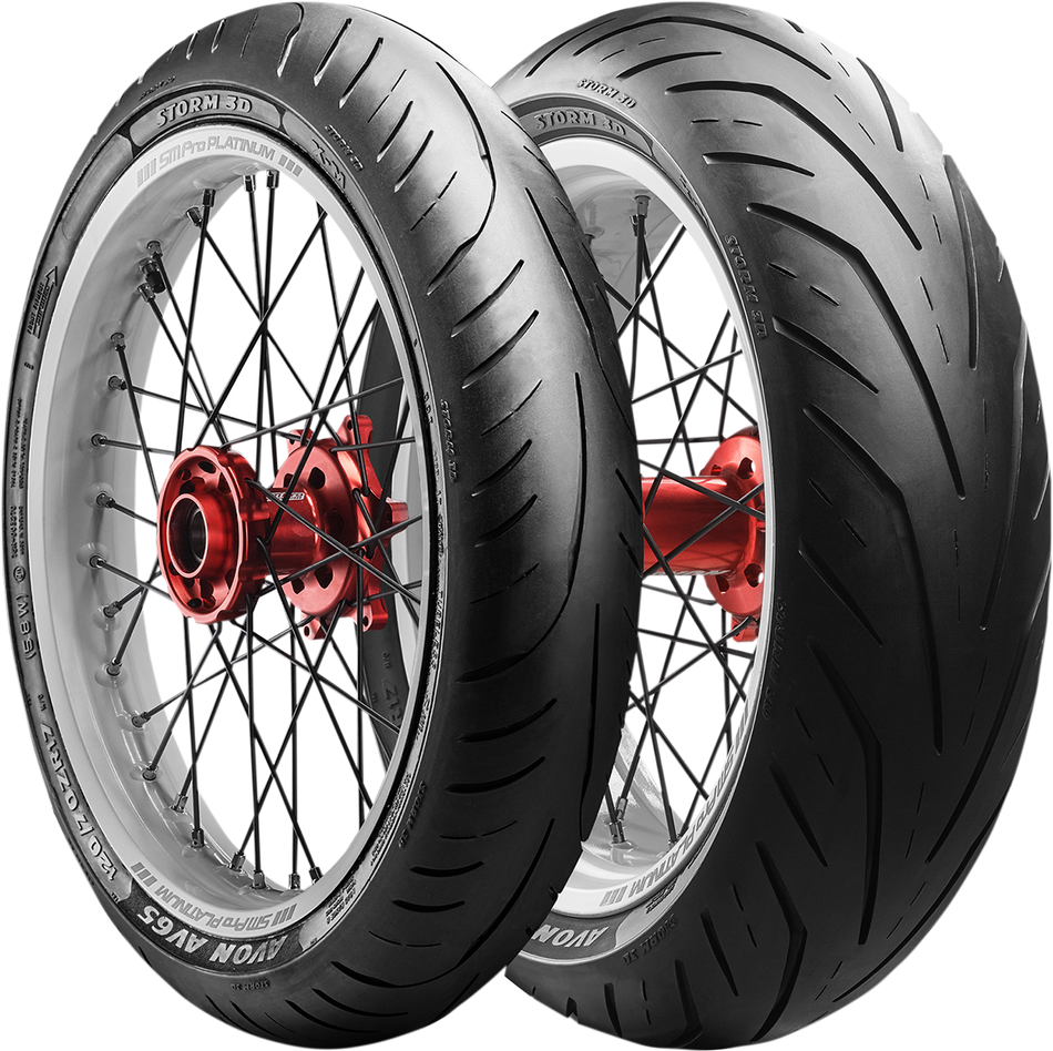 AVON Tire - Storm 3D X-M - Front - 110/70R17 - (54W) 4210012