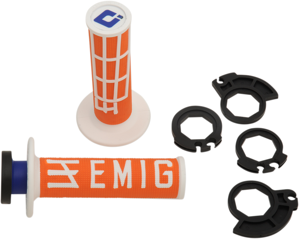 ODI Grips - Emig - Racing - Orange/White H36EMOW