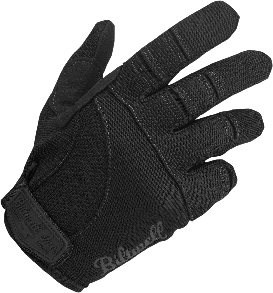 BILTWELL Motorradhandschuhe, Schwarz, Größe L, 1501-0101-004 