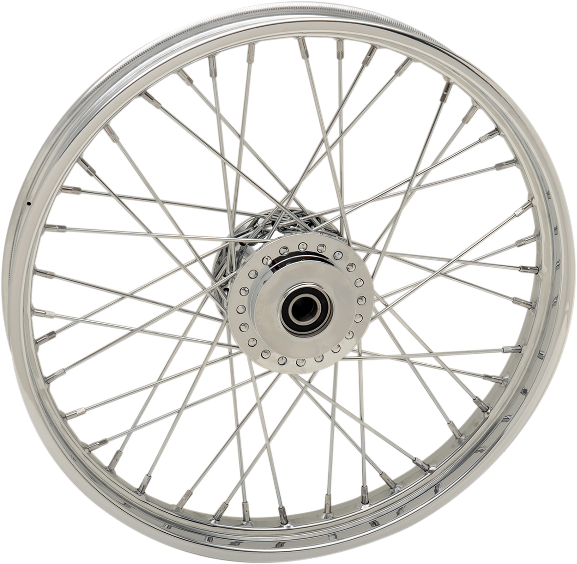 DRAG SPECIALTIES Front Wheel - Single Disc/ABS - Chrome - 21"x2.15" - '14+ XL N/F XL883L/N/R 64552