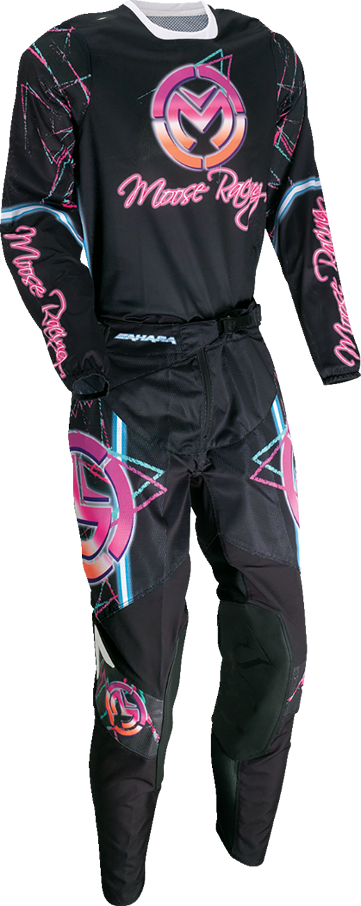 MOOSE RACING Sahara Pants - Pink/Black - 28 2901-10747