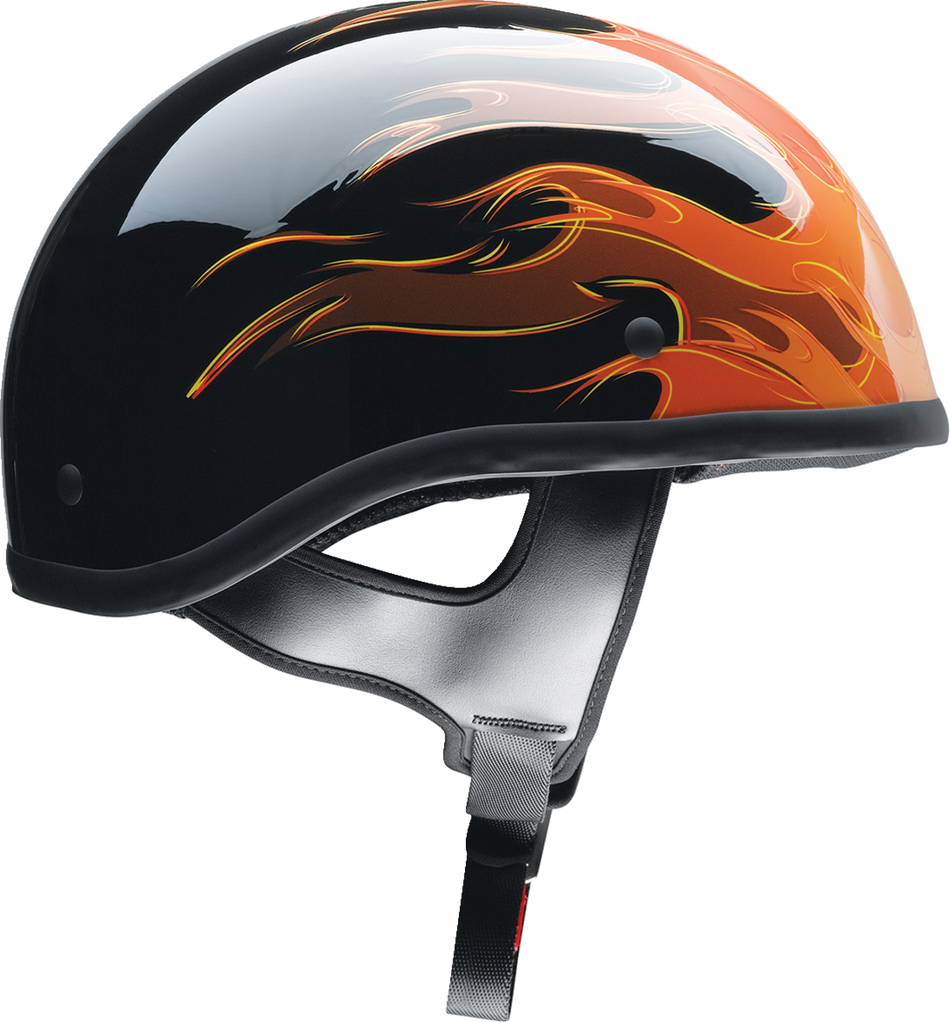 Z1R CC Beanie Helmet - Hellfire - Orange - XS 0103-1345