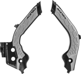 ACERBIS X-Grip Frame Guards - Black/Gray 2733451001