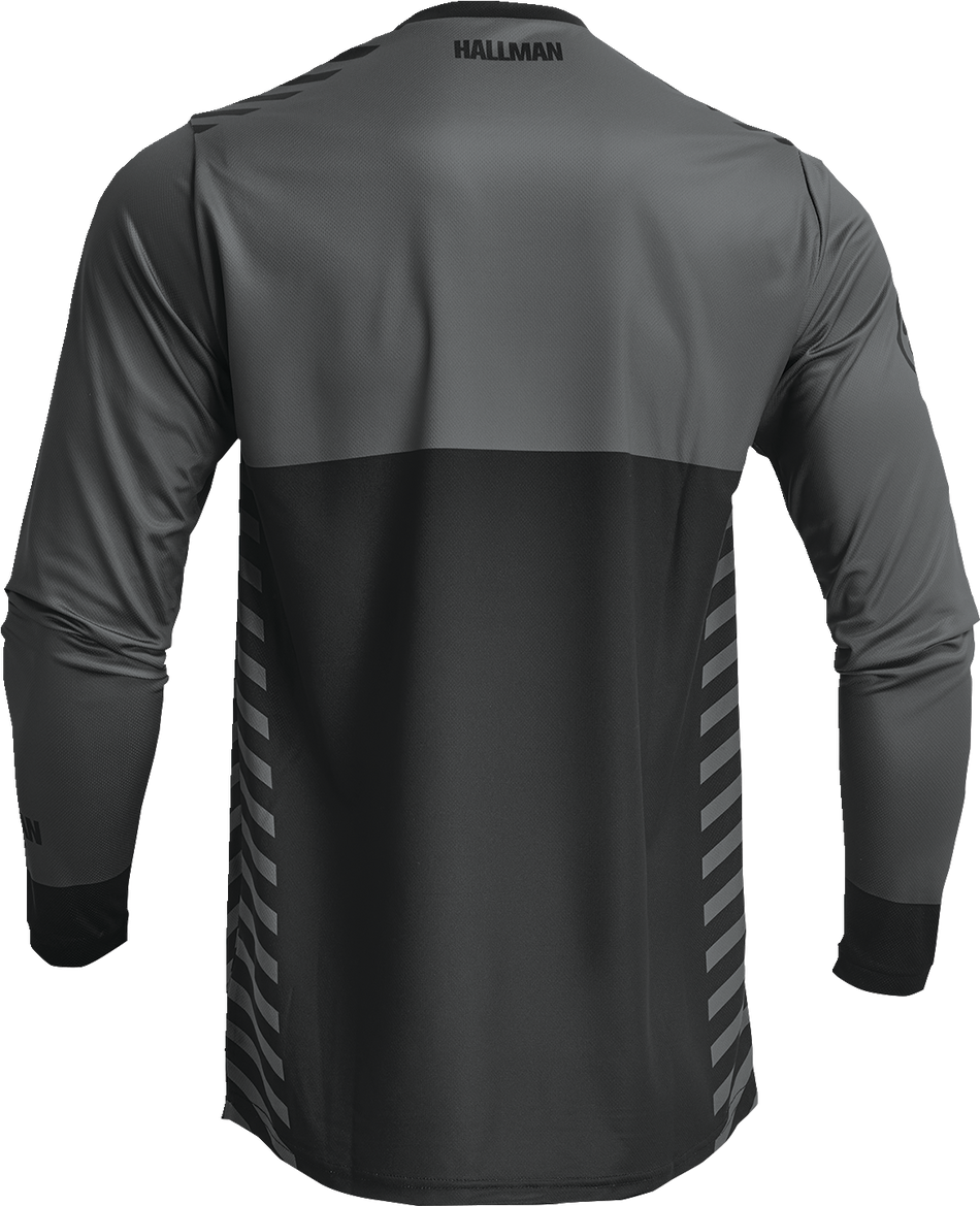 THOR Differ Slice Jersey - Charcoal/Black - Small 2910-7127