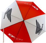 D'COR VISUALS Umbrella - Honda Wing - Red/White 81-101-1