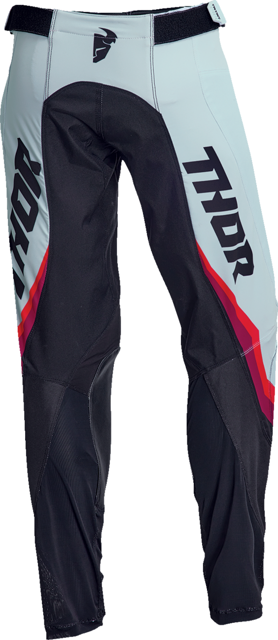 THOR Women's Pulse Rev Pants - Black/Mint - 9/10 2902-0327