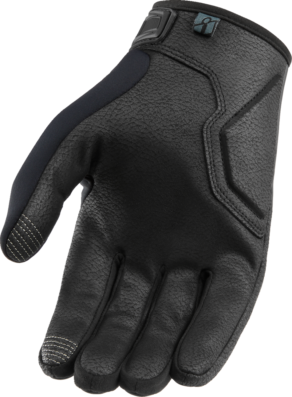 ICON Hooligan™ Insulated CE Gloves - Black - Small 3301-4487