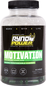 RYNO POWER Motivation Capsules - 60 ct. Bottle MOT882