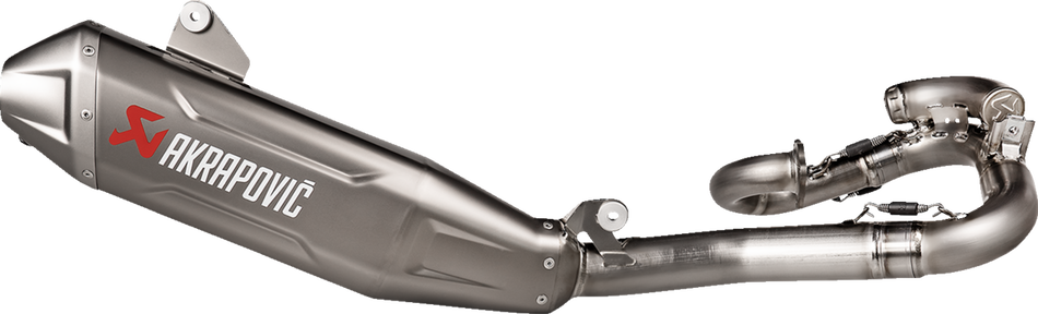 AKRAPOVIC Evolution Line Exhaust System - Titanium YZ450F 2023-2024  S-Y4MET16-FDHLTA 1820-2035