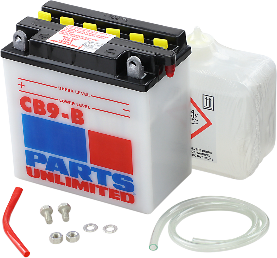 Parts Unlimited Battery - Yb9-B Cb9-B-Fp
