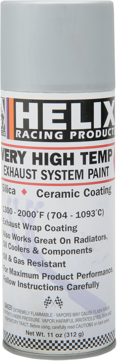 HELIX High-Temperature Paint - Aluminum - 11 oz. net wt. - Aerosol 165-1170