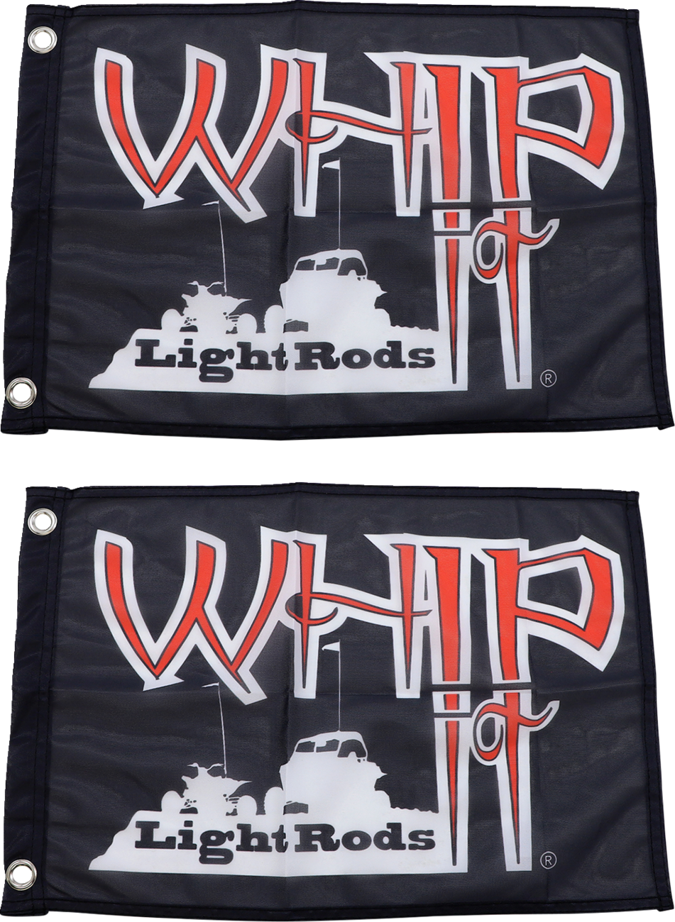 WHIPITLIGHTRODS 3' Light Rod Whip - Bluetooth - Pair - Black SB-RGBBT-132