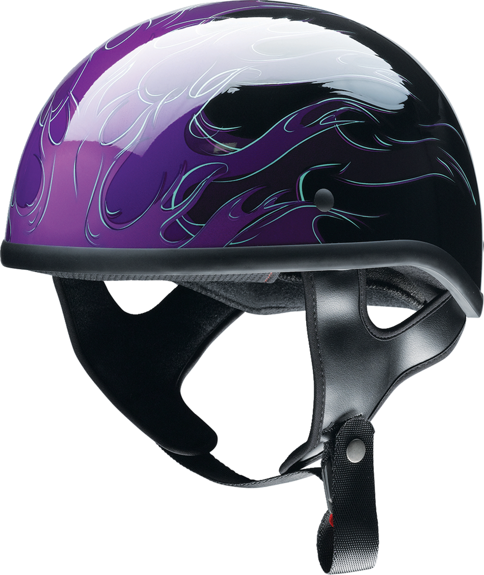 Z1R CC Beanie Helmet - Hellfire - Purple - 2XL 0103-1343