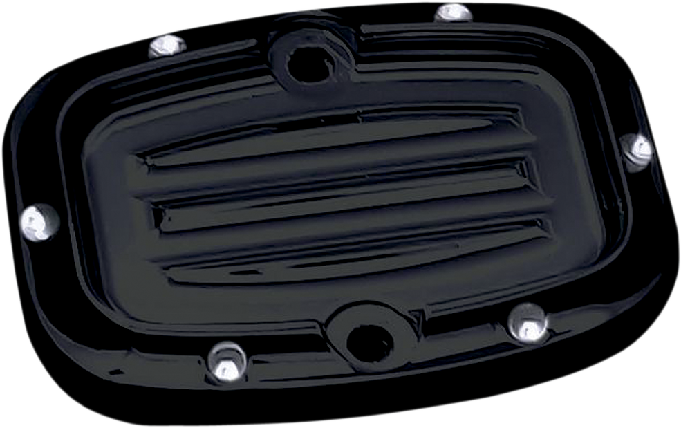 COVINGTONS Rear Master Cylinder Cover - Dimpled - Black C1157-B