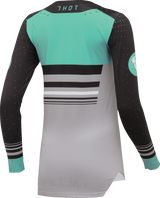 THOR Women's Prime Blaze Jersey - Black/Mint - XS 2911-0278