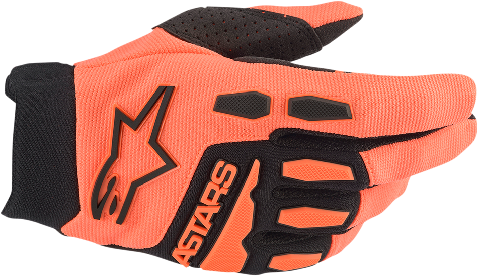 ALPINESTARS Full Bore Gloves - Orange/Black - Medium 3563622-41-M