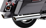 COBRA 909 4" Mufflers - Chrome - '95-'16 Bagger 6106