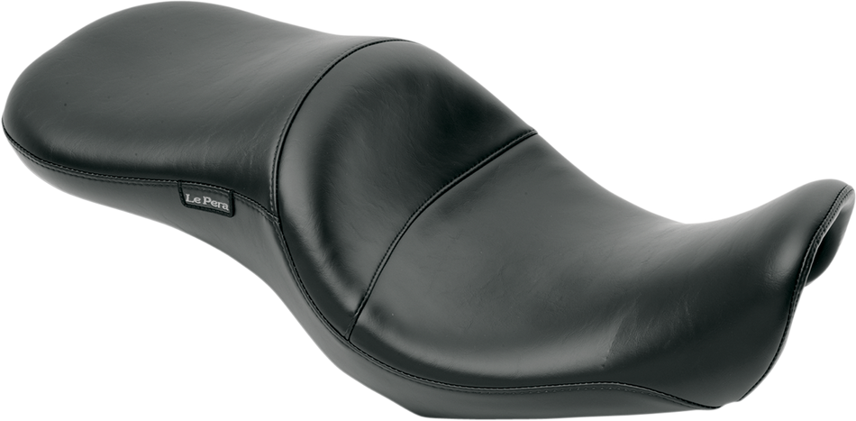 LE PERA Maverick Seat - Without Backrest - Smooth - Black - FXD '06-'17 LK-970S