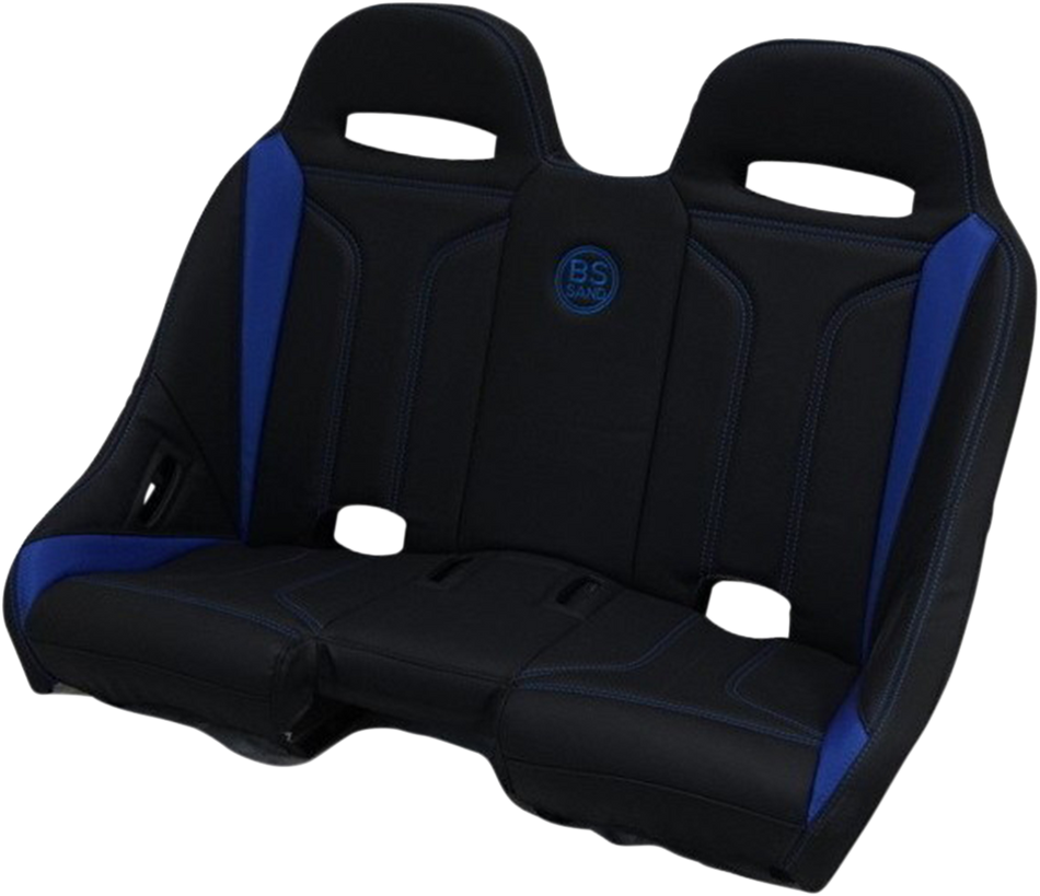 BS SAND Extreme Bench Seat - Black/Blue EXBEBLDTR