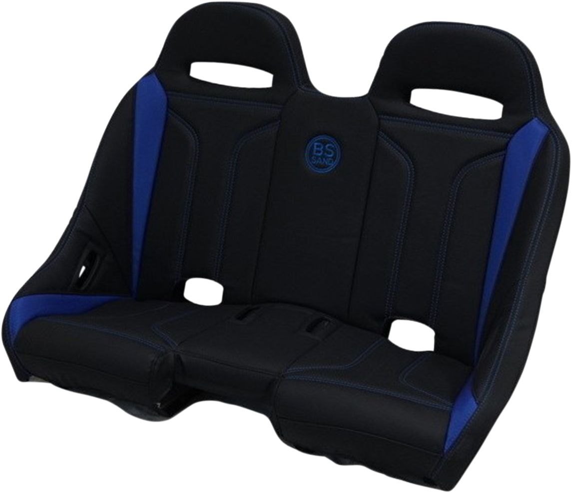 BS SAND Extreme Bench Seat - Black/Blue EXBEBLDTR