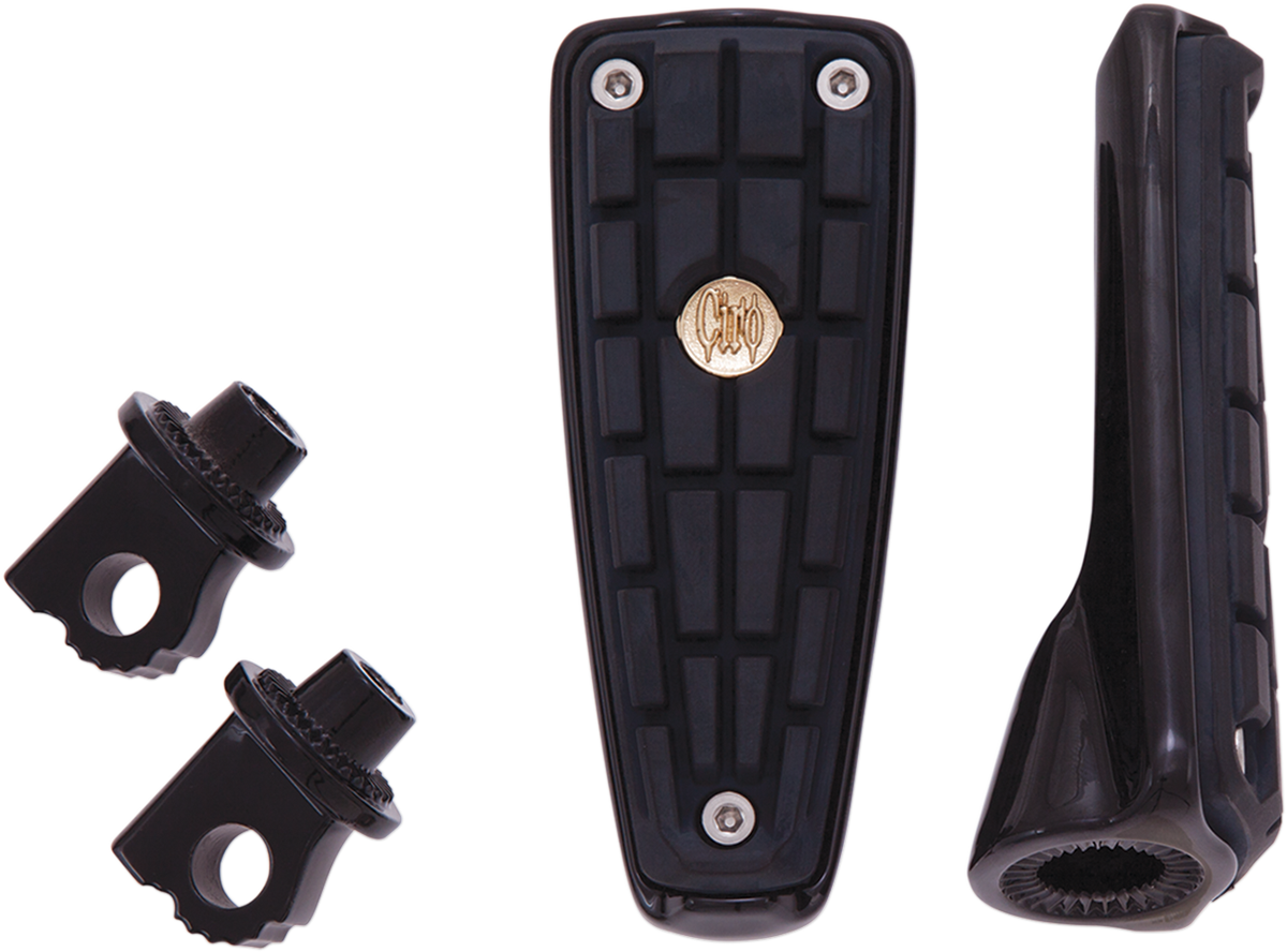 CIRO CMX Footpegs - Black - with Mount 61026