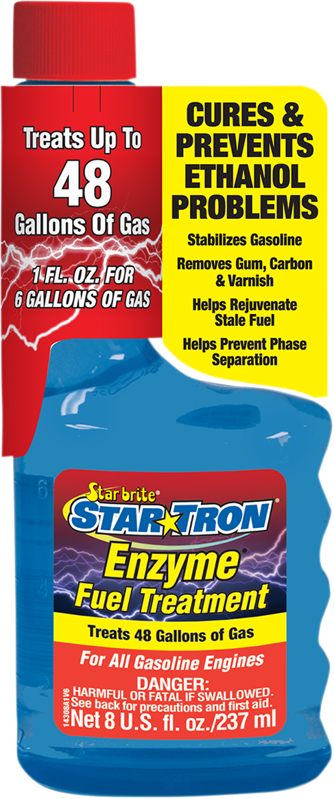 STAR TRON Enzyme Fuel Treatment - 8 U.S. fl oz. Each - 6 Pack 14308