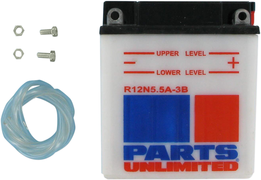 Parts Unlimited Konventionelle Batterie 12n5.5a-3b 