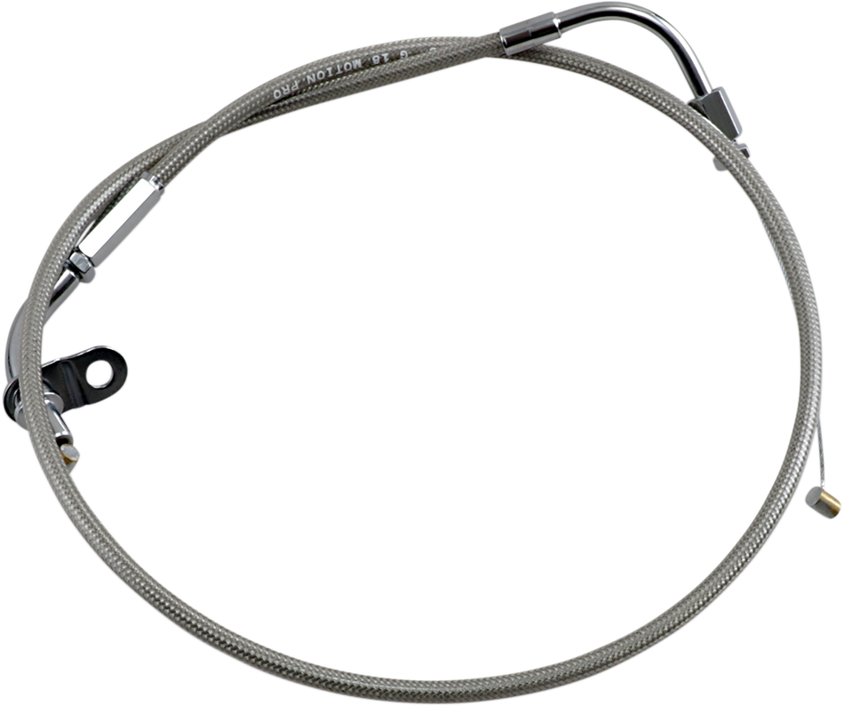 MOTION PRO Throttle Cable - Pull - Yamaha - Stainless Steel 65-0266