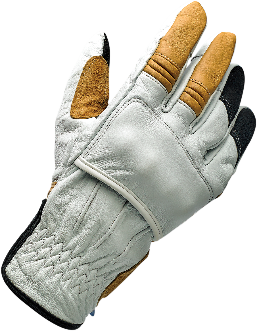 BILTWELL Belden Gloves - Cement - Large 1505-0409-304