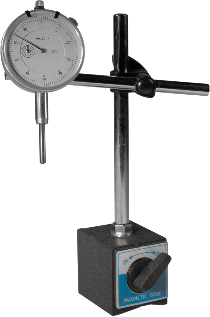 K&L SUPPLY Dial Indicator - Magnetic Base 35-8421