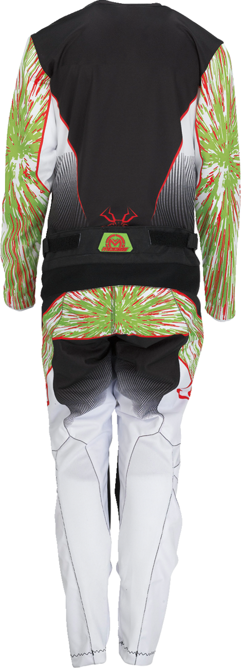 MOOSE RACING Youth Agroid Pants - Green/Red/Black - 26 2903-2277
