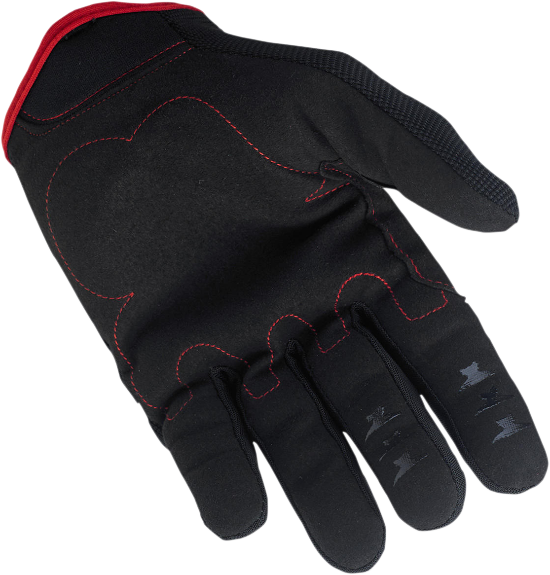 BILTWELL Motorradhandschuhe – Schwarz/Rot – Medium 1501-0108-003