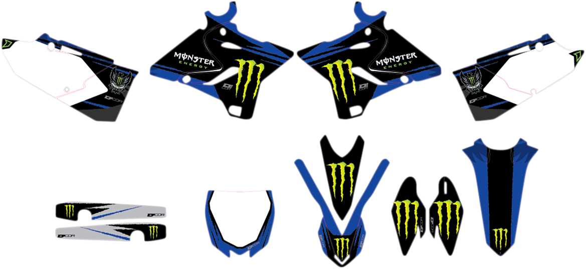 D'COR VISUALS Graphic Kit - Monster Energy 20-50-129