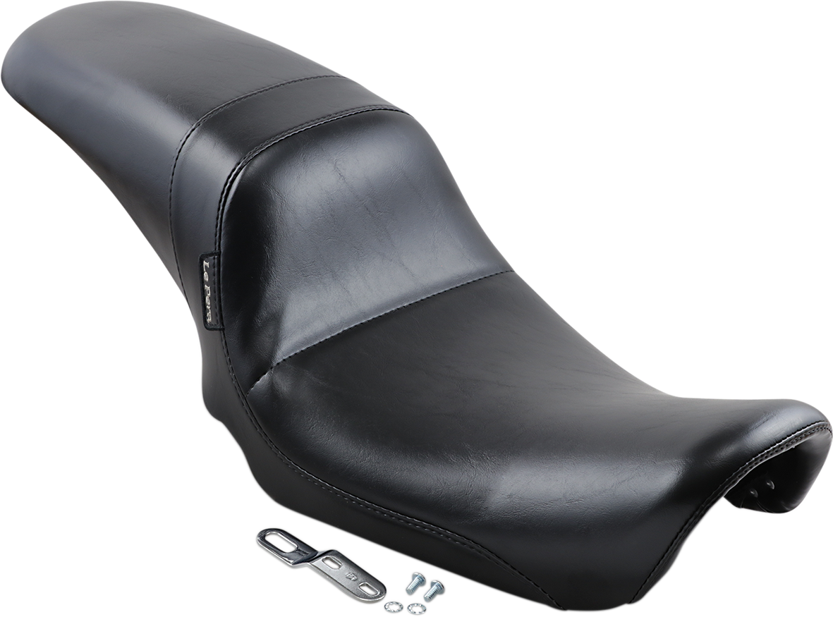 LE PERA Daytona Sport Seat - Smooth - Black - Dyna '06-'17 LK-510