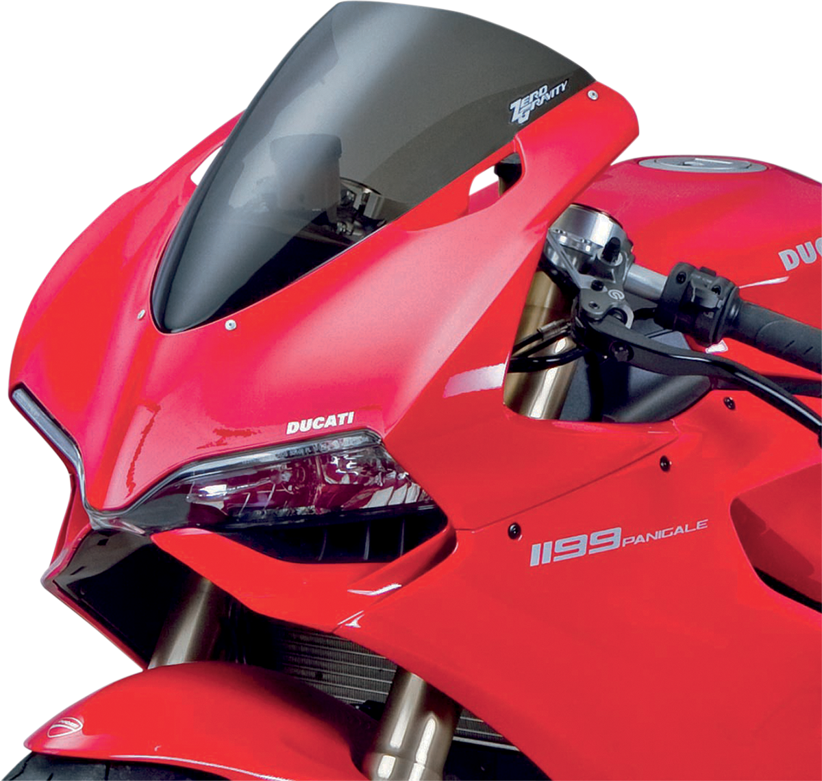 Zero Gravity SR Windscreen - Smoke - Panigale 20-738-02