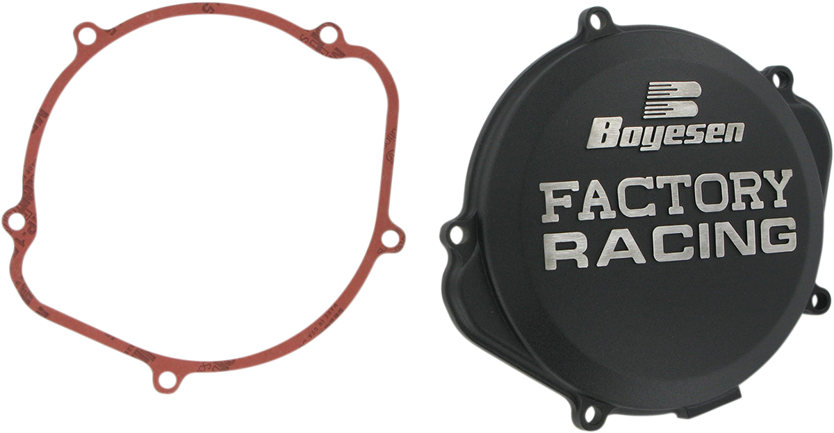 BOYESEN Clutch Cover - Black - CRF250X CC-07XB