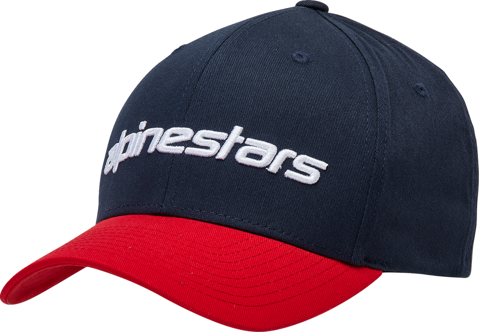 ALPINESTARS Linear Hat - Navy/Red - L/XL 1230810057030LX