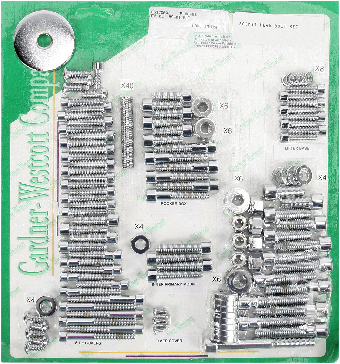 GARDNER-WESTCOTT Bolt Set - Motor - FLT P-88-98