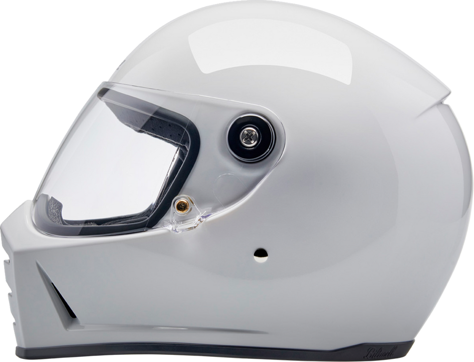 BILTWELL Lane Splitter Helmet - Gloss White - Large 1004-104-504