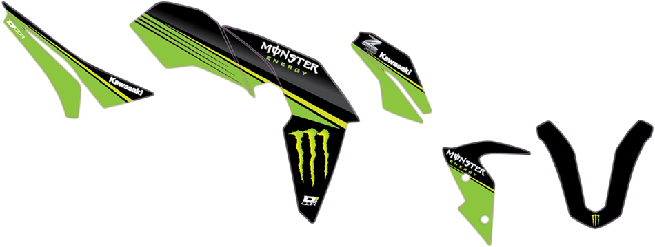 Kit gráfico D'COR VISUALS - Monster Energy Pro Style 20-20-301 