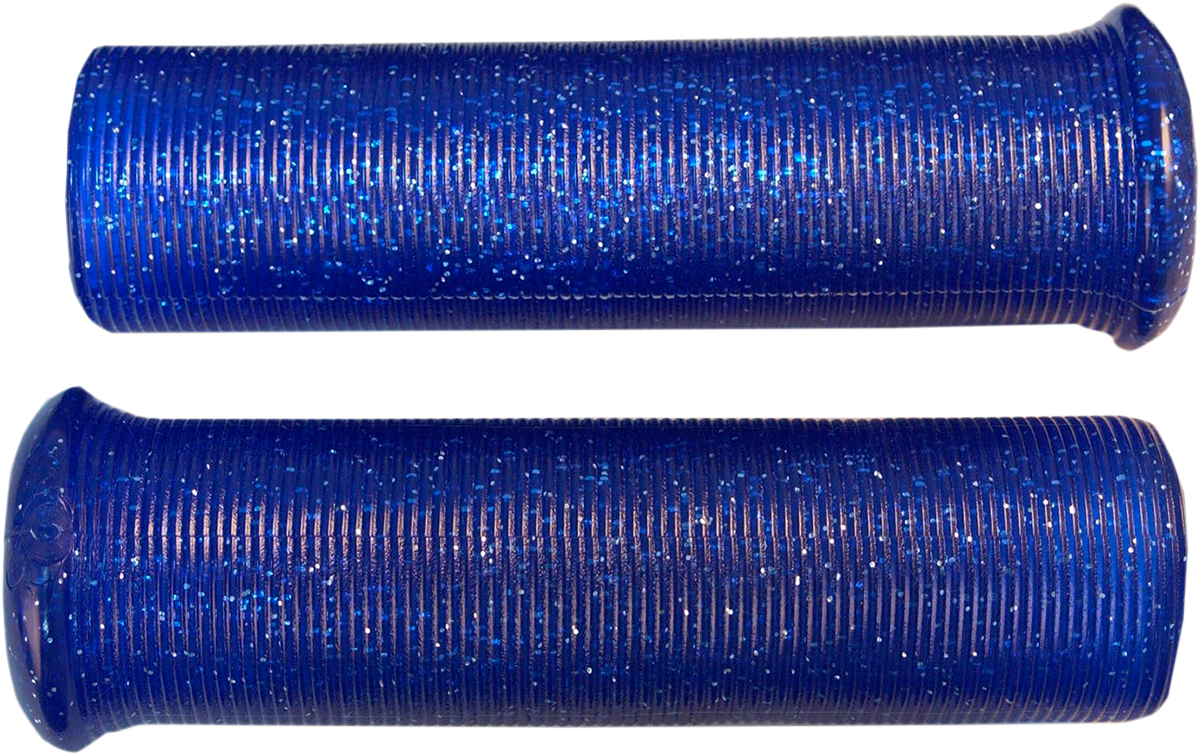 EMGO Grips - Retro - Metal - 1" - Blue 42-21113