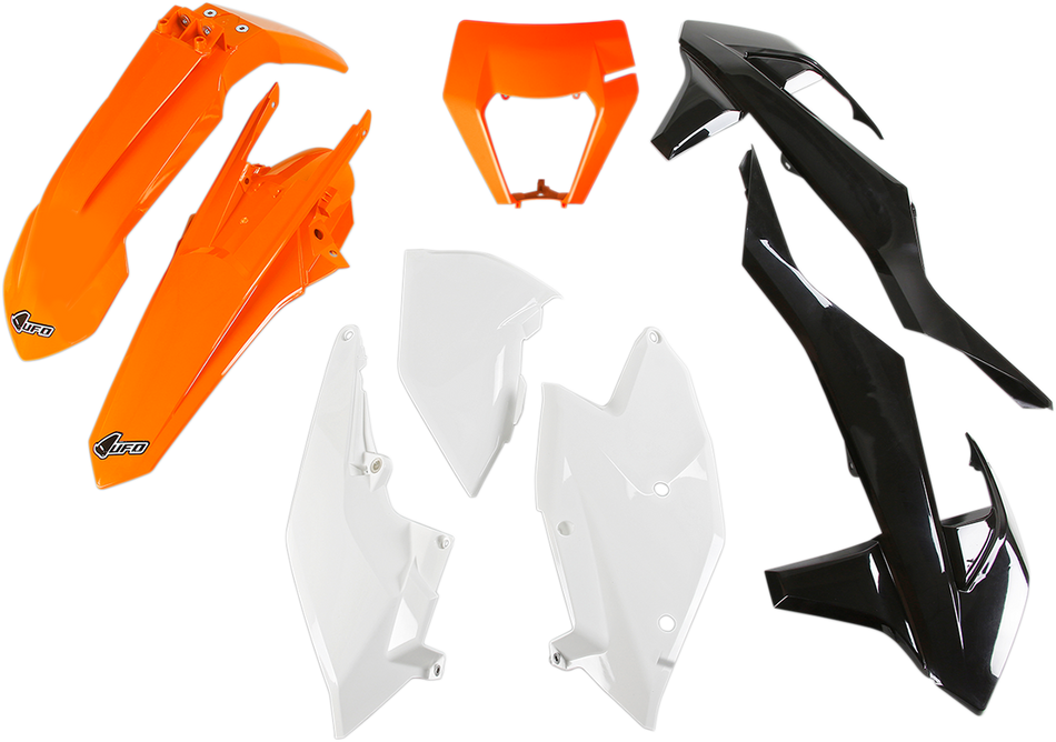 UFO Replacement Body Kit - OEM Orange/White/Black KTKIT523999W