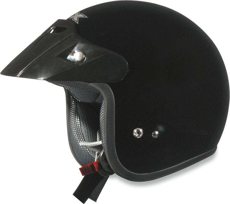 AFX FX-75Y Helmet - Gloss Black - Medium 0105-0003