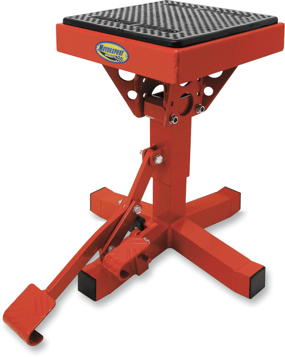MOTORSPORT PRODUCTS P-12 Stand/Lift - Red 92-4013
