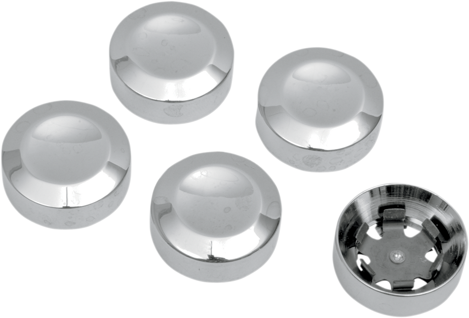 DRAG SPECIALTIES Rear Pulley Bolt Cover - Chrome D26-0152