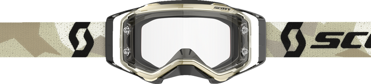 SCOTT Prospect Sand Light Sensitive Goggles - Camo Beige/Black - Gray Works 272826-7431327