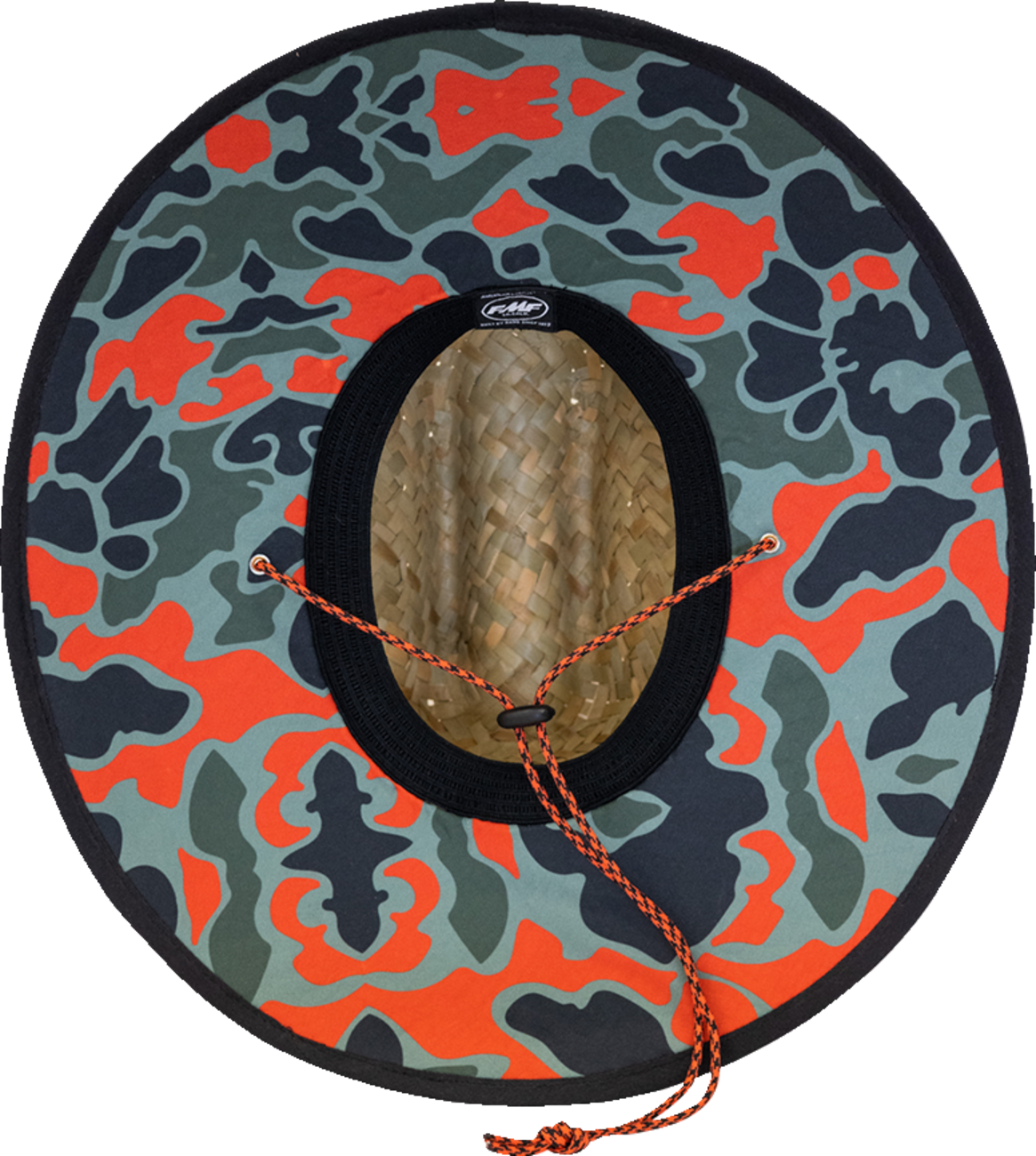 FMF Quack Camo Straw Hat - Natural - One Size SU23193900 2501-4098