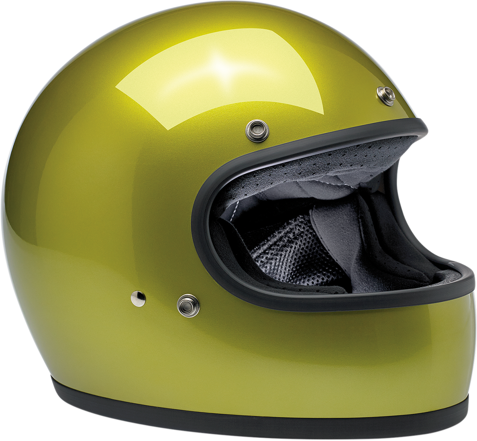 BILTWELL Gringo Helmet - Metallic Sea Weed - XS 1002-326-101